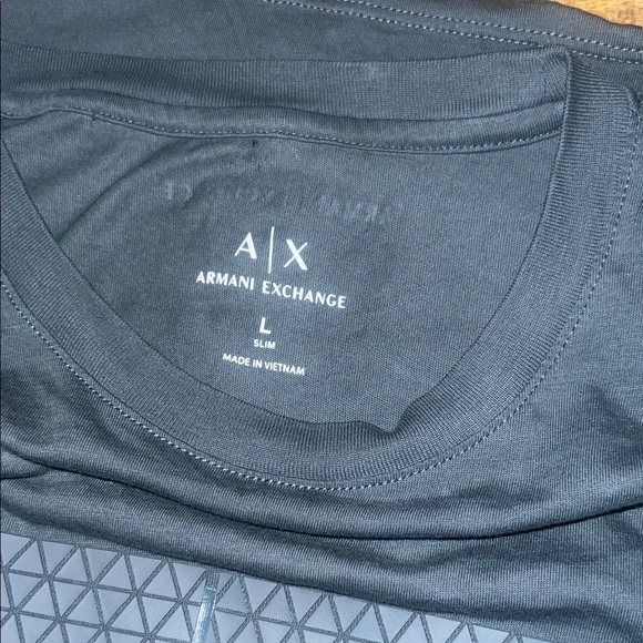 Armani Exchange Dark Gray Men's Tee - Picture 4 of 4